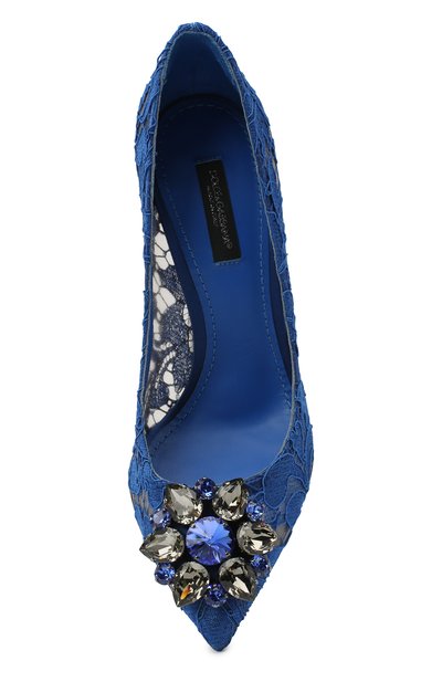 Текстильные туфли rainbow lace DOLCE & GABBANA, арт. 0112/CD0101/AL198, фото 4