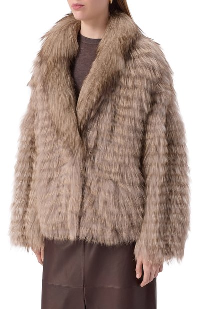 Шуба из лисы SIMONETTA RAVIZZA, арт. F05JA291F1, фото 3