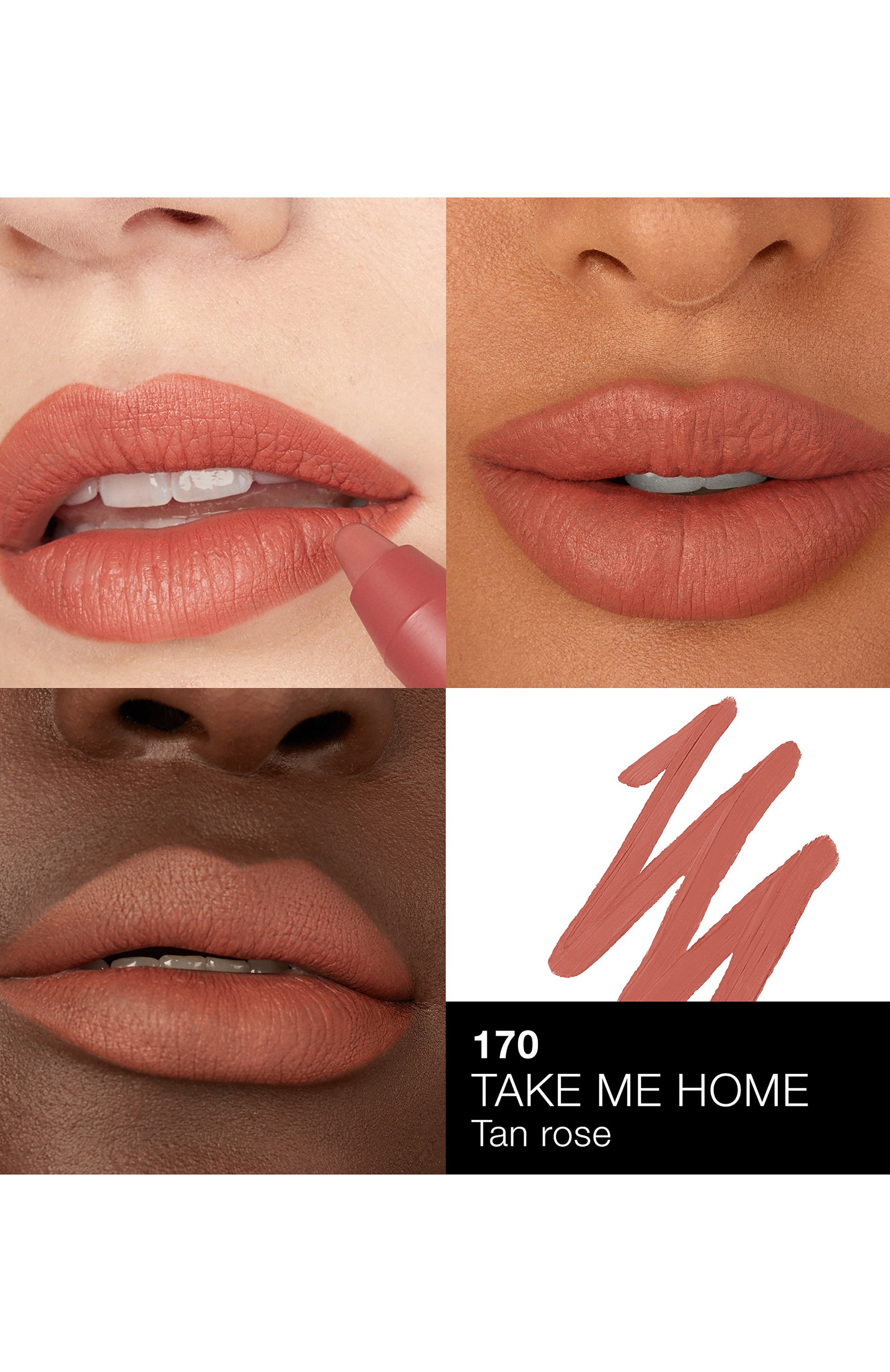 Карандаш для губ powermatte high-intensity lip pencil, оттенок take me home NARS, арт. 34503470NS, фото 3