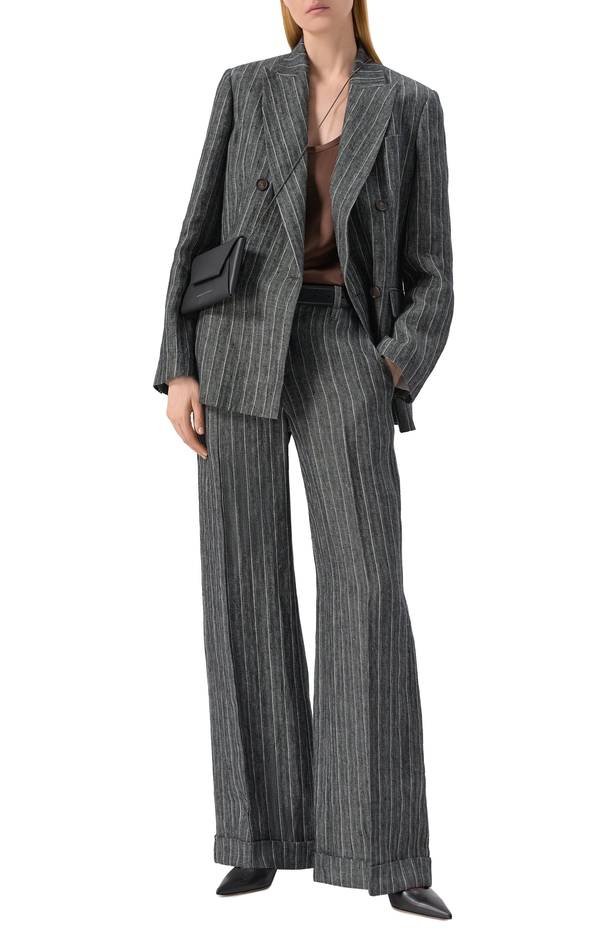 Льняной жакет BRUNELLO CUCINELLI, арт. MH5427086, фото 2