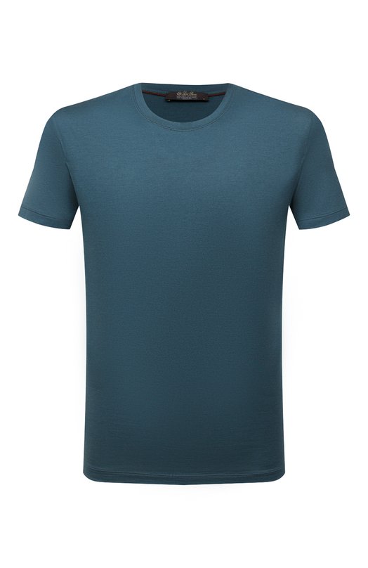 

Шерстяная футболка Loro Piana, Синий