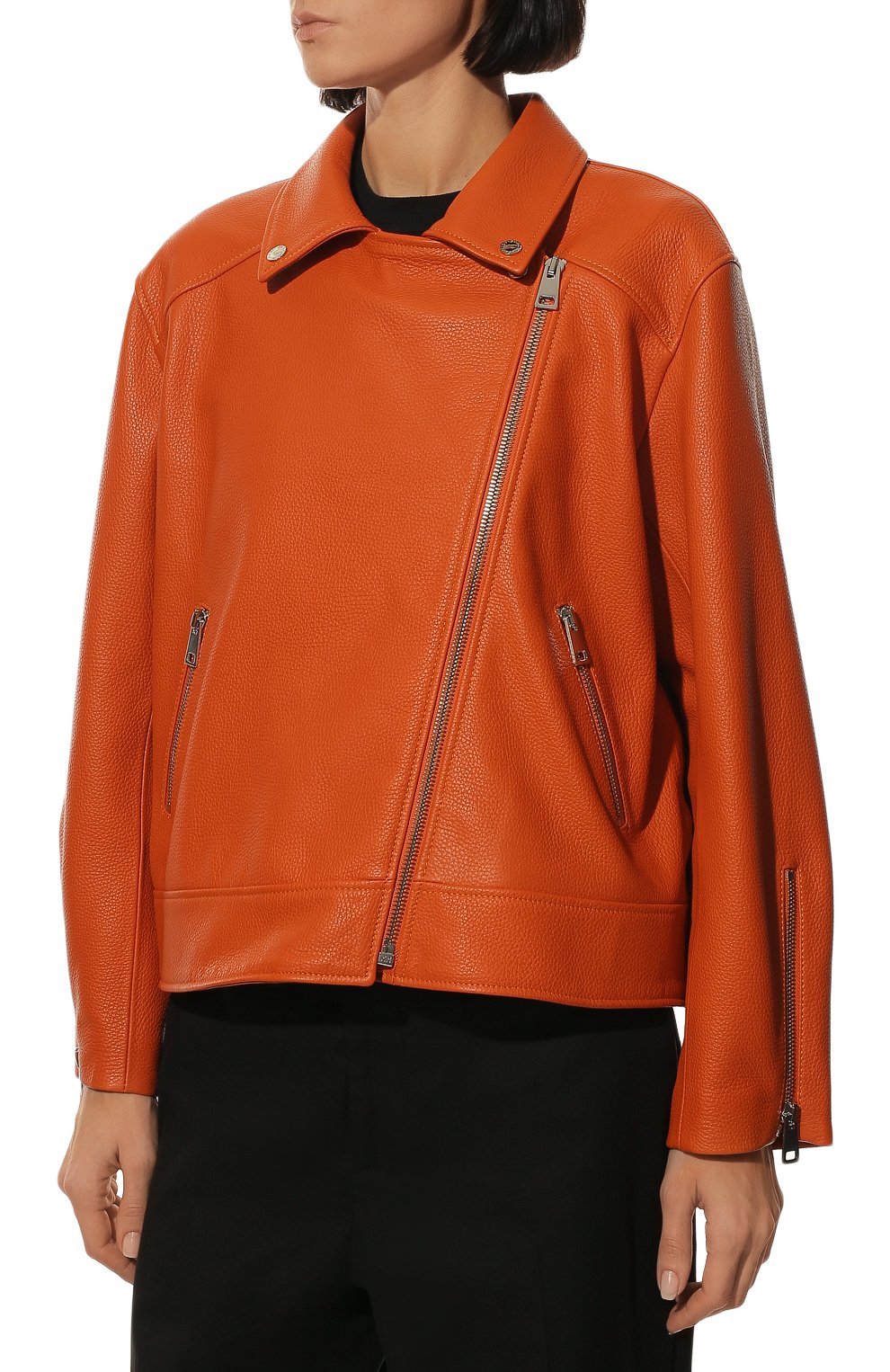 Кожаная куртка MASLOV, арт. SMW98, фото 3