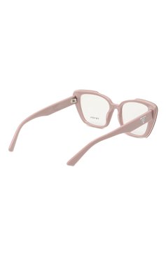 Женские оправа PRADA розового цвета, арт. 01YV-07V101 | Фото 4 (Нос: Не проставлено; Региональные ограничения белый список (Axapta Mercury): Не проставлено; Материал: Пластик; Тип очков: Оправа; Оптика Гендер: оптика-женское; Очки форма: Квадратные)