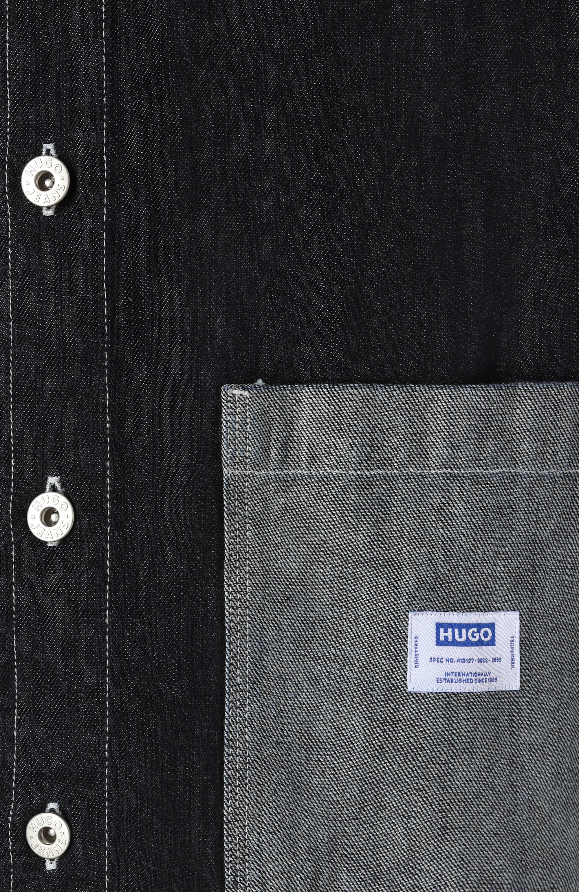 Джинсовая рубашка HUGO BLUE, арт. 50534188, фото 5