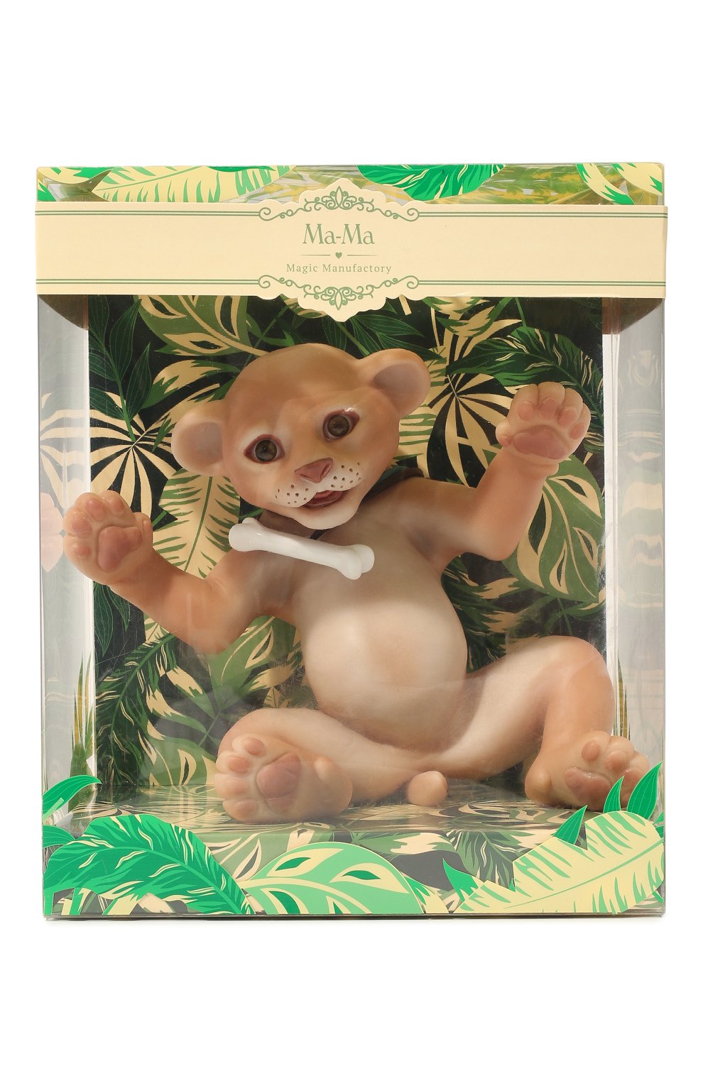Игрушка лев MAGIC MANUFACTORY бежевого цвета по цене 20040 руб., арт. LMA-0001, фото 1 Игрушка лев MAGIC MANUFACTORY, арт. LMA-0001, фото 1