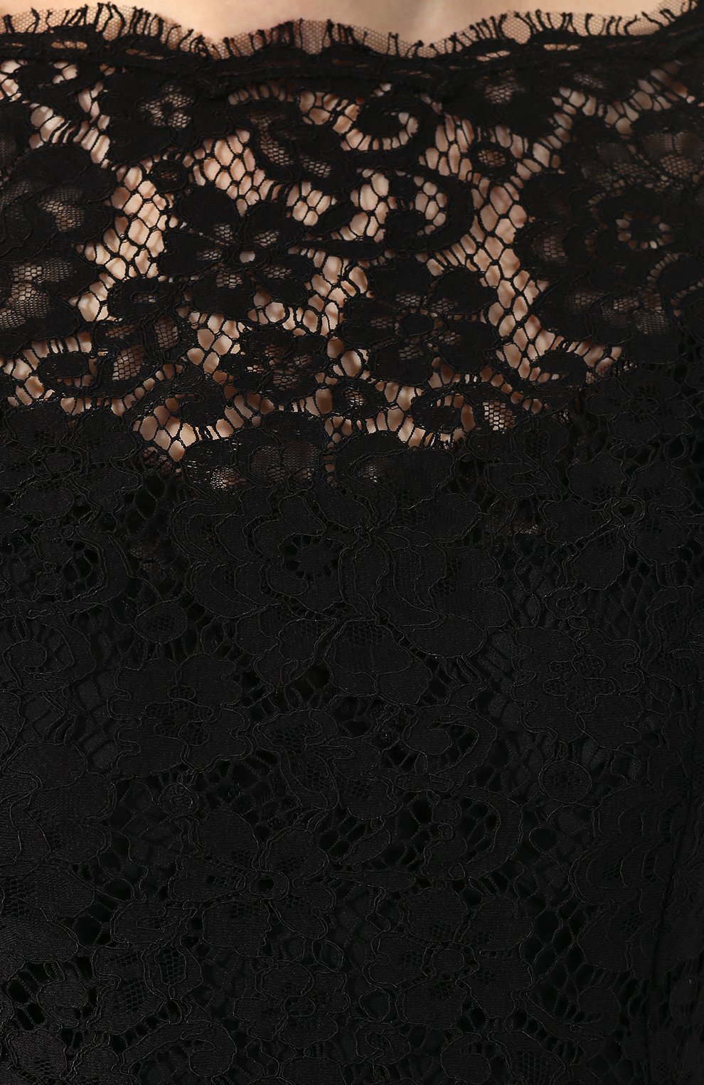 Кружевной топ DOLCE & GABBANA, арт. F7U31T/HLMCK, фото 5