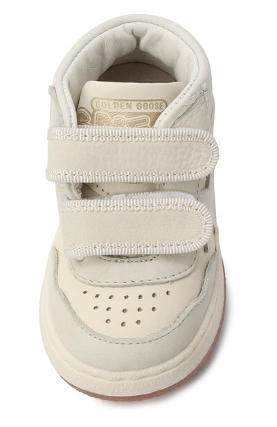 Кожаные кеды june GOLDEN GOOSE DELUXE BRAND, арт. GJF00773.F006749, фото 4