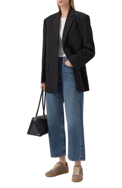Замшевые кеды replica MAISON MARGIELA бежевого цвета по цене 99500 руб., арт. S58WS0109/P7854, фото 3 Замшевые кеды replica MAISON MARGIELA, арт. S58WS0109/P7854, фото 3