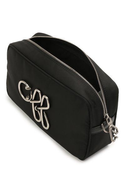 Текстильная сумка OFF-WHITE черного цвета по цене 133500 руб., арт. 0MNN017S21FAB001, фото 4 Текстильная сумка OFF-WHITE, арт. 0MNN017S21FAB001, фото 4