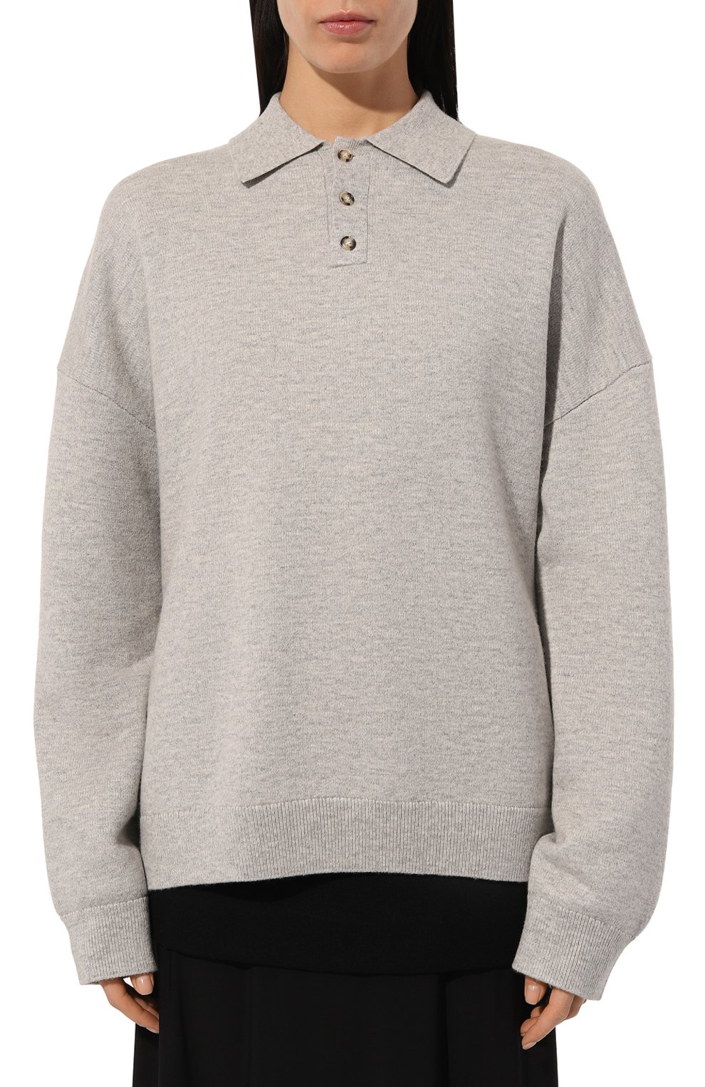 Поло из шерсти и кашемира NANUSHKA, арт. NU24FWSW01493, фото 3