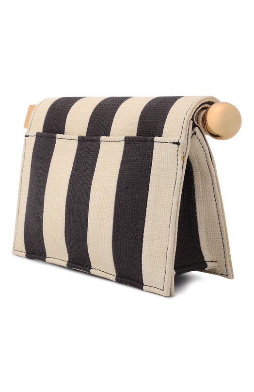 Клатч Le Rond Carre Jacquemus 26EBAW00392/AE00076 Чёрно-белый  26EBAW00392/AE00076 Фото 4