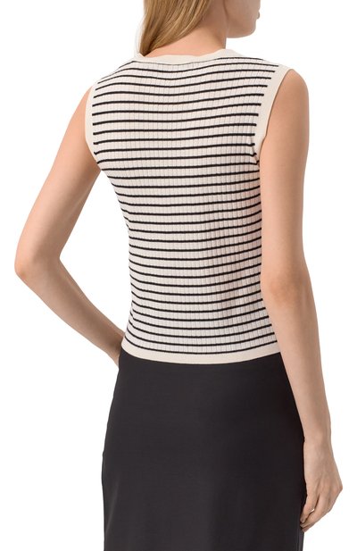 Топ из шелка и шерсти  MAX MARA STUDIO, арт. VALERIA, фото 4