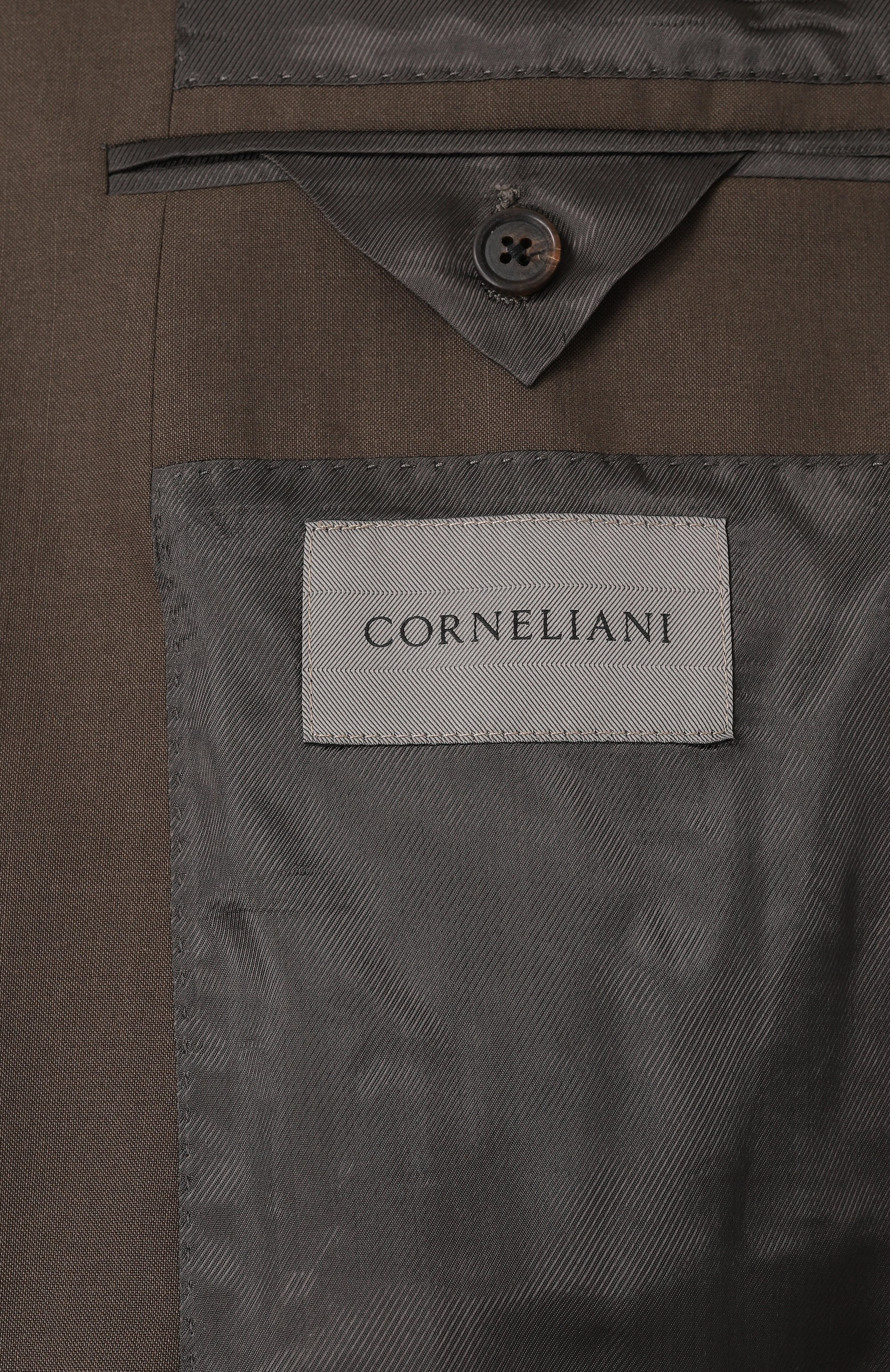 Шерстяной костюм CORNELIANI коричневого цвета по цене 167000 руб., арт. 256005-2518414_SET, фото 9 Шерстяной костюм CORNELIANI, арт. 256005-2518414_SET, фото 9