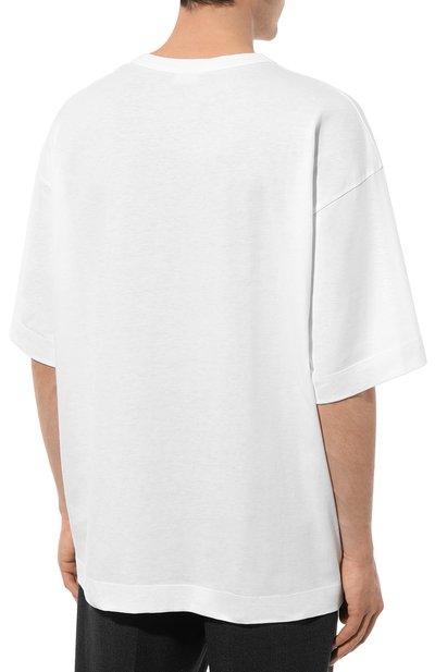 Хлопковая футболка DRIES VAN NOTEN, арт. 242-021102-9600, фото 4