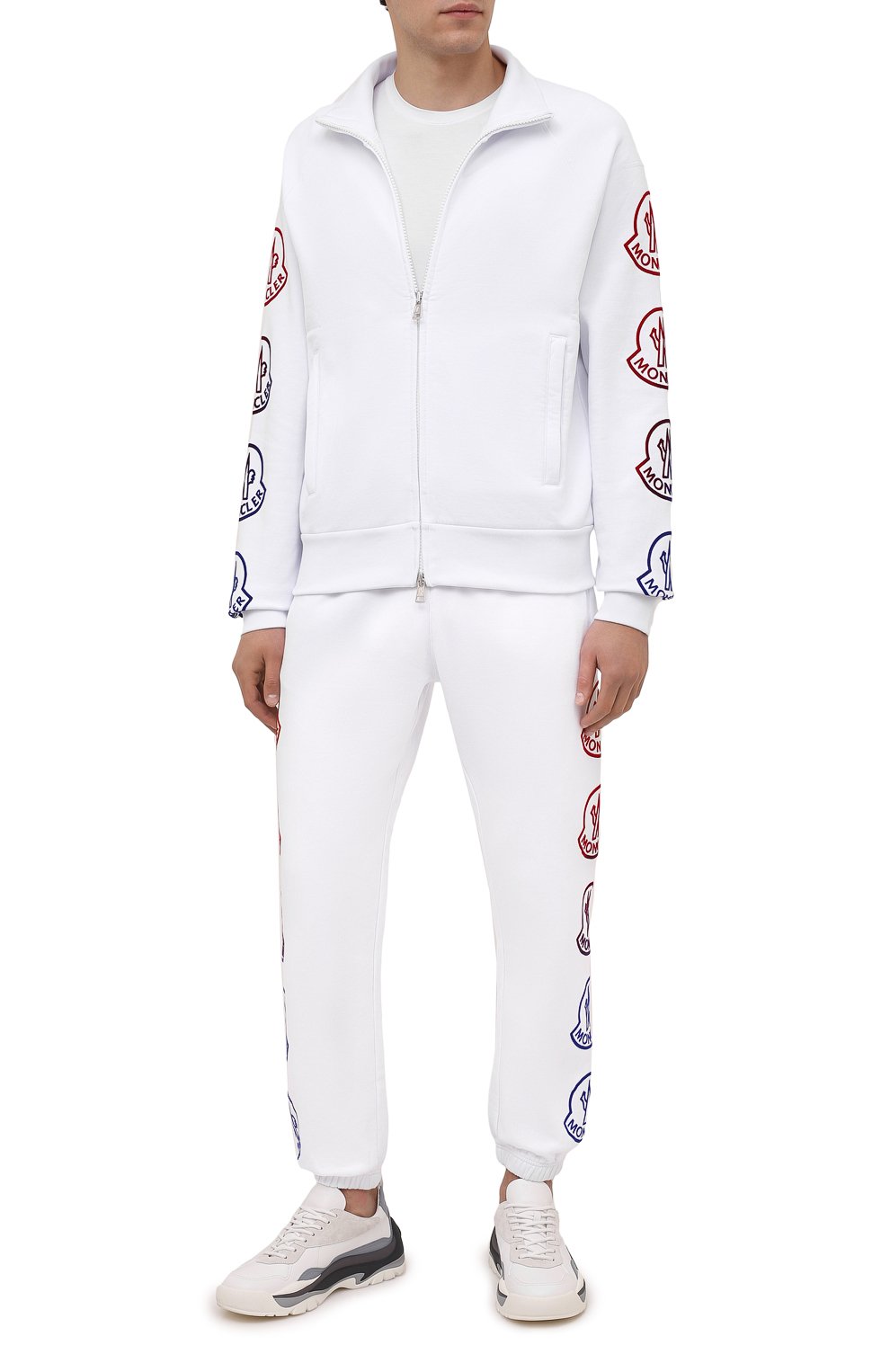 Хлопковые джоггеры MONCLER, арт. G2-091-8H000-11-899FL, фото 2
