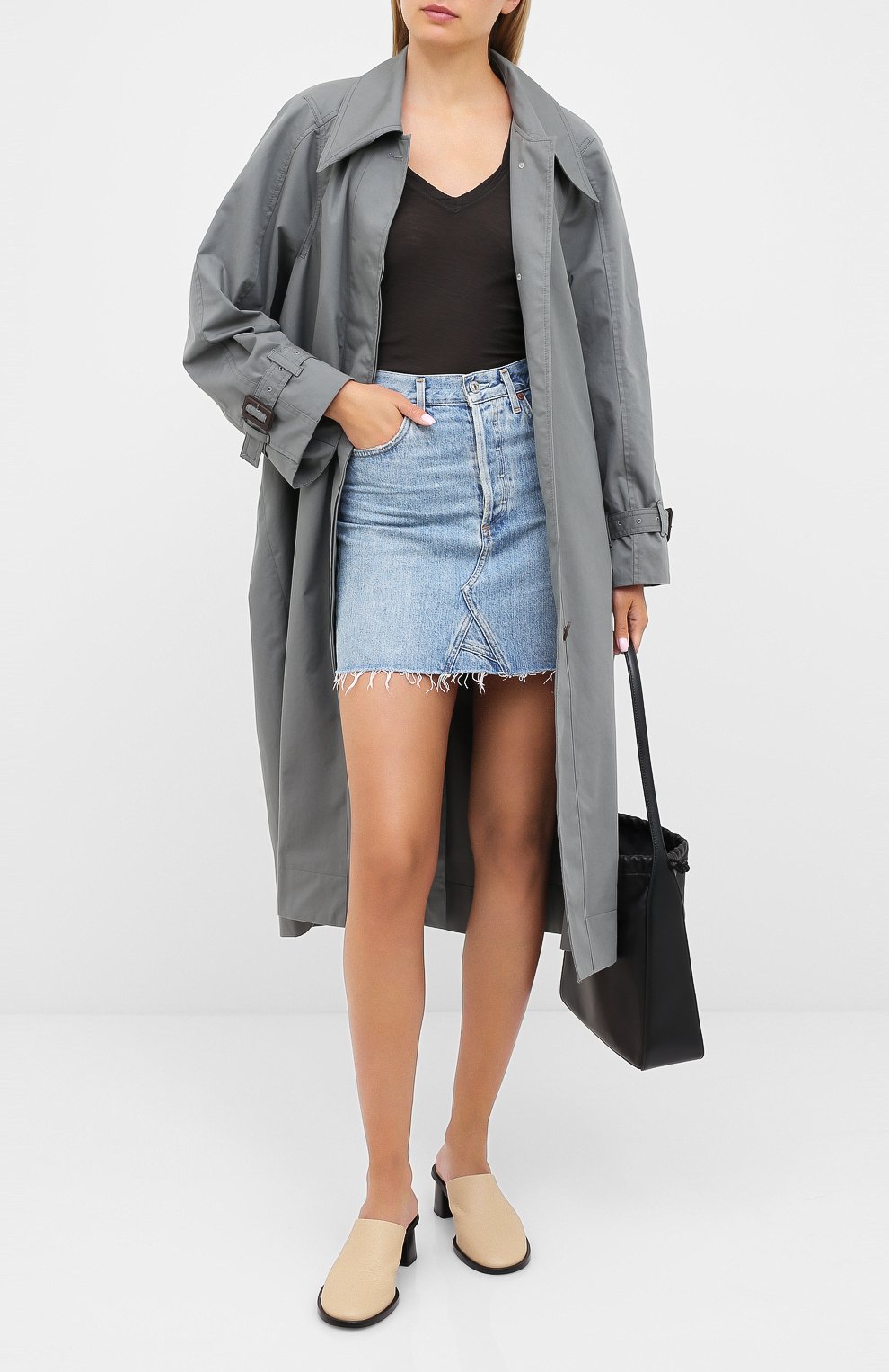 Джинсовая юбка CITIZENS OF HUMANITY, арт. 3142-837, фото 2