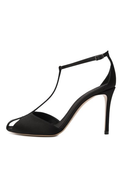 Текстильные босоножки EMPORIO ARMANI, арт. X3P853/XR385, фото 4