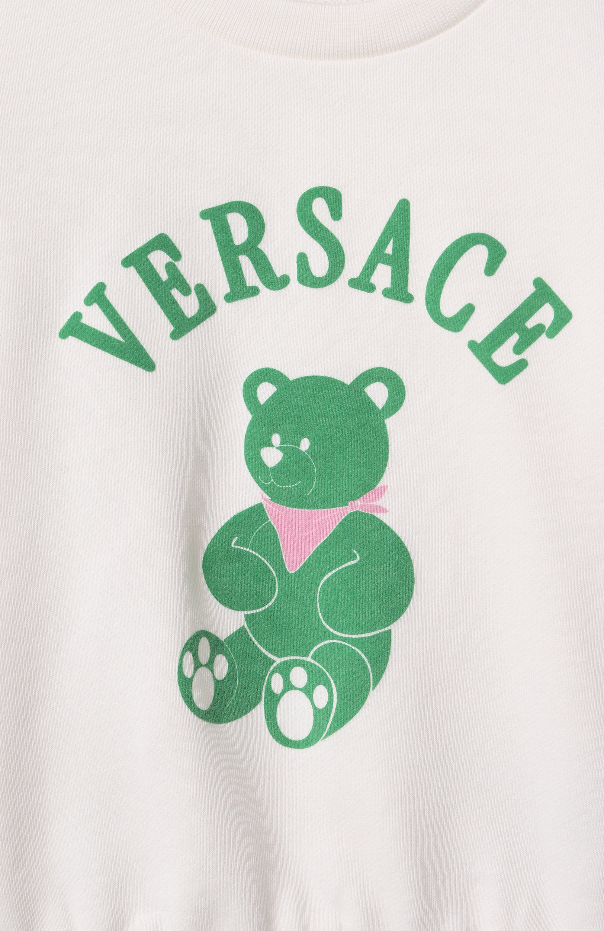 Хлопковый свитшот VERSACE, арт. 1018577/1A13048, фото 3
