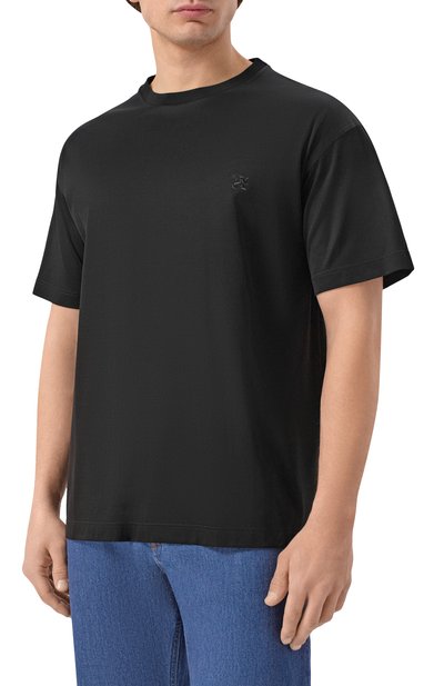 Хлопковая футболка ZILLI, арт. TSR02AM0100VLE000, фото 3