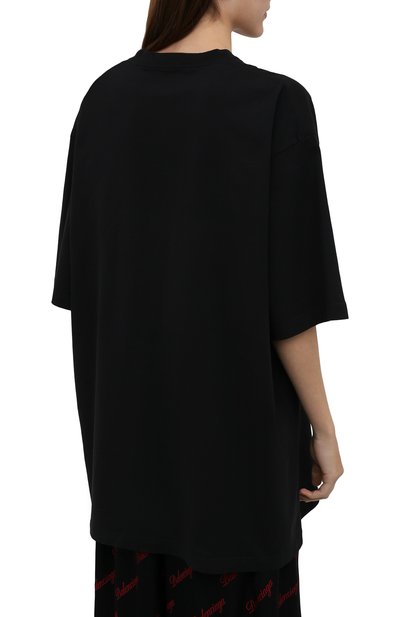 Хлопковая футболка BALENCIAGA, арт. 651795/TKVA9, фото 4