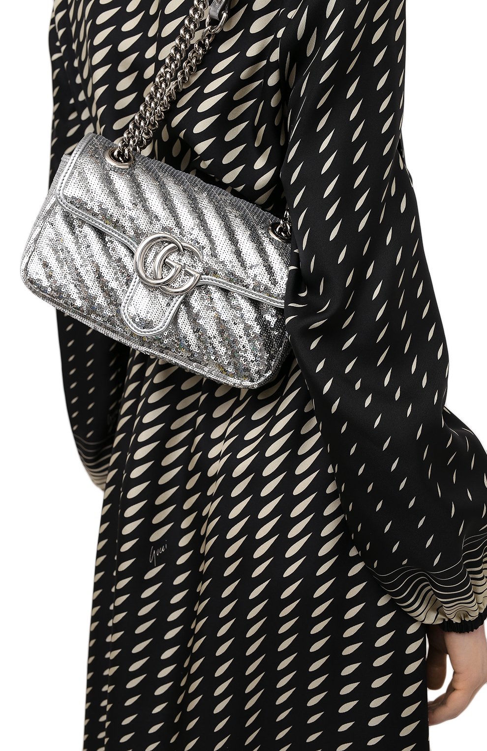 Сумка gg marmont 2.0 mini GUCCI, арт. 446744/9SYXP, фото 2