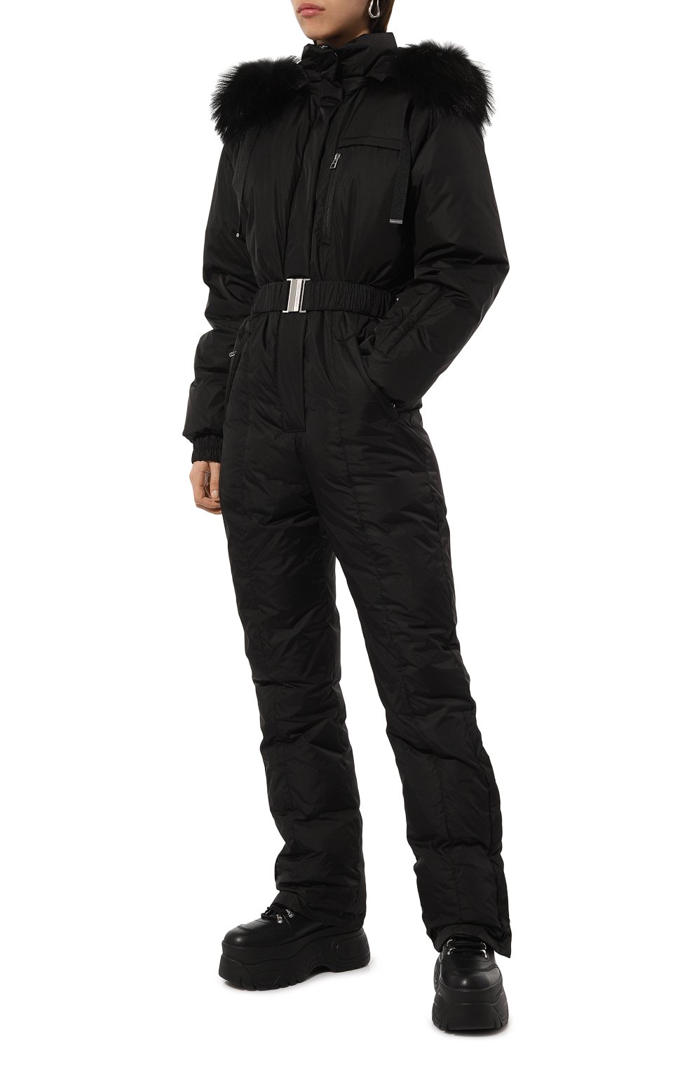 Кожаные ботинки spike NAKED WOLFE черного цвета по цене 29700 руб., арт. SPIKE, фото 2 Кожаные ботинки spike NAKED WOLFE, арт. SPIKE, фото 2