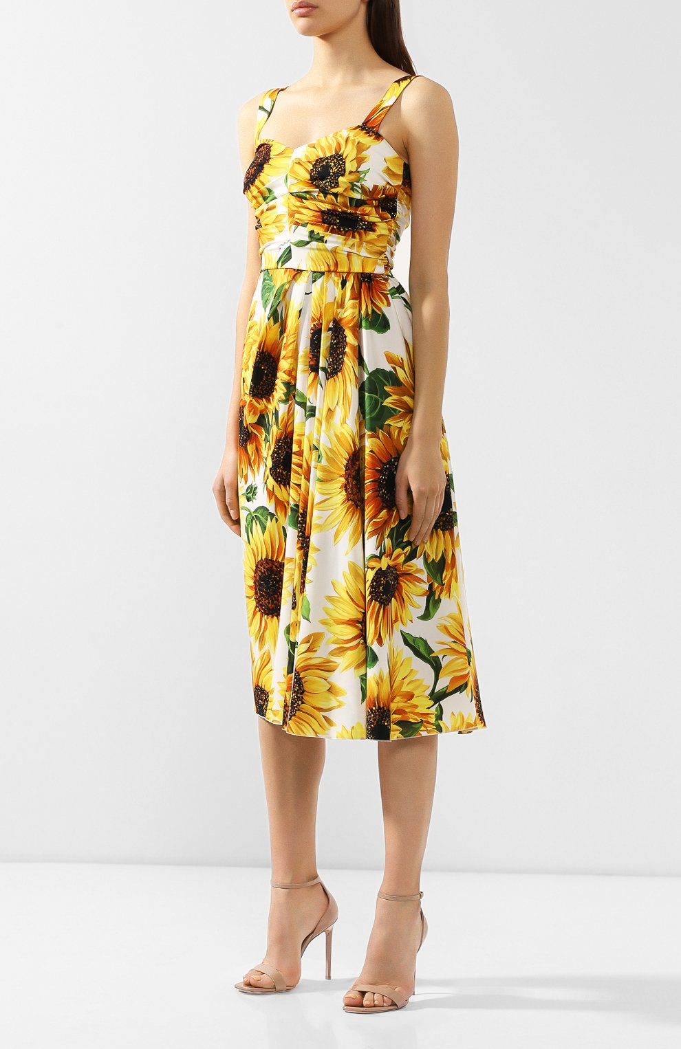 Шелковое платье DOLCE & GABBANA, арт. F6E6HT/FSAYW, фото 3
