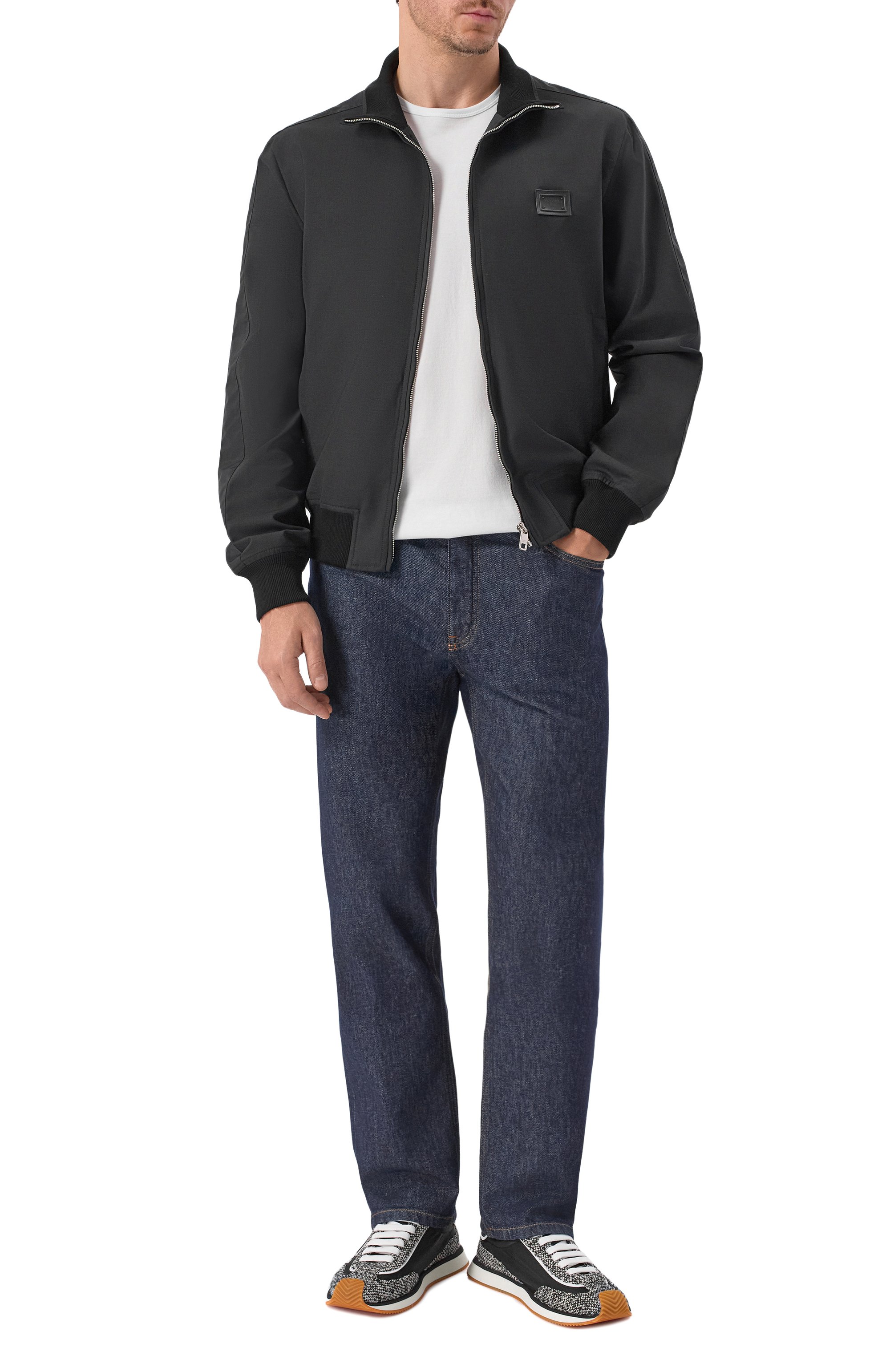 Комбинированные кроссовки dg cushion DOLCE & GABBANA, арт. CS2288/AP442, фото 2