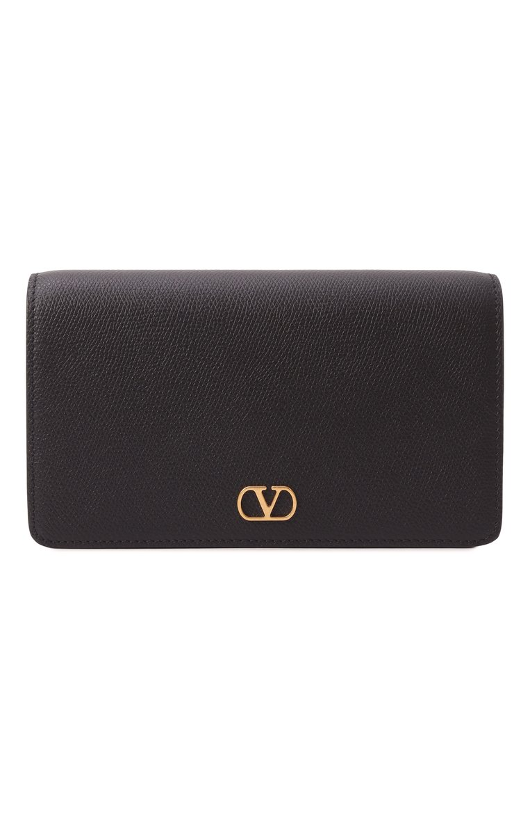 Женская сумка vlogo signature mini VALENTINO черного цвета, арт. 6W2P0AK8/SNP | Фото 1 (Размер: mini; Материал: Натуральная кожа; Автоматизация ТО: Проставлено; Автоматизация состава: Проставлено)