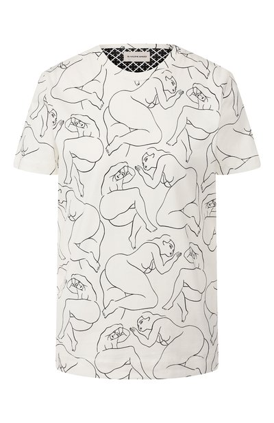 Хлопковая футболка BY MALENE BIRGER, арт. Q66653001/TSH5013S91, фото 1