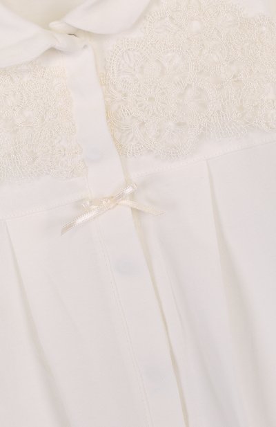 Хлопковый комбинезон с кружевной отделкой LA PERLA, арт. 50043, фото 3