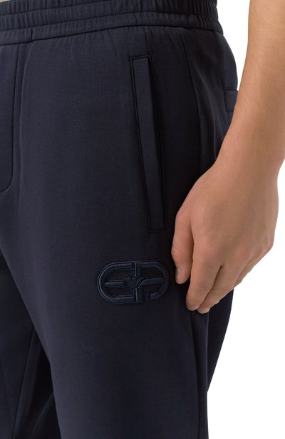 Хлопковые джоггеры EMPORIO ARMANI, арт. 8N1PT0/1JHSZ, фото 5