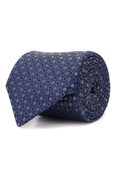 Мужской шелковый галстук CANALI, арт. 18/HJ02700