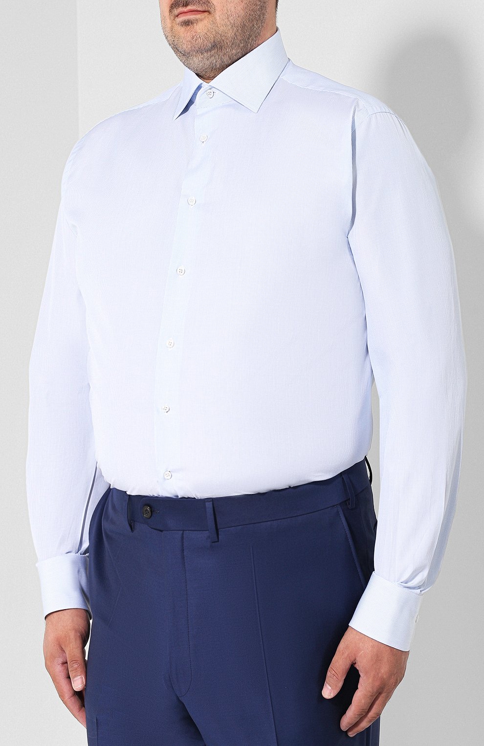 Хлопковая сорочка BRIONI, арт. RCL41G/PZ007, фото 3