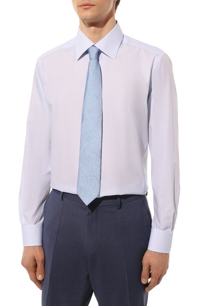 Хлопковая сорочка ZILLI, арт. MFZ-13068-365607/0001, фото 3