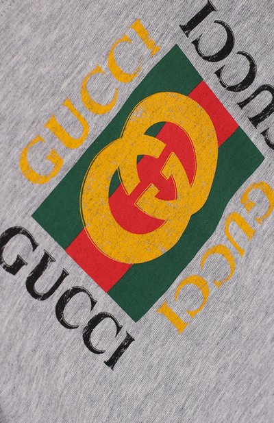 Хлопковая пижама с принтом GUCCI, арт. 497847/X3L91, фото 3
