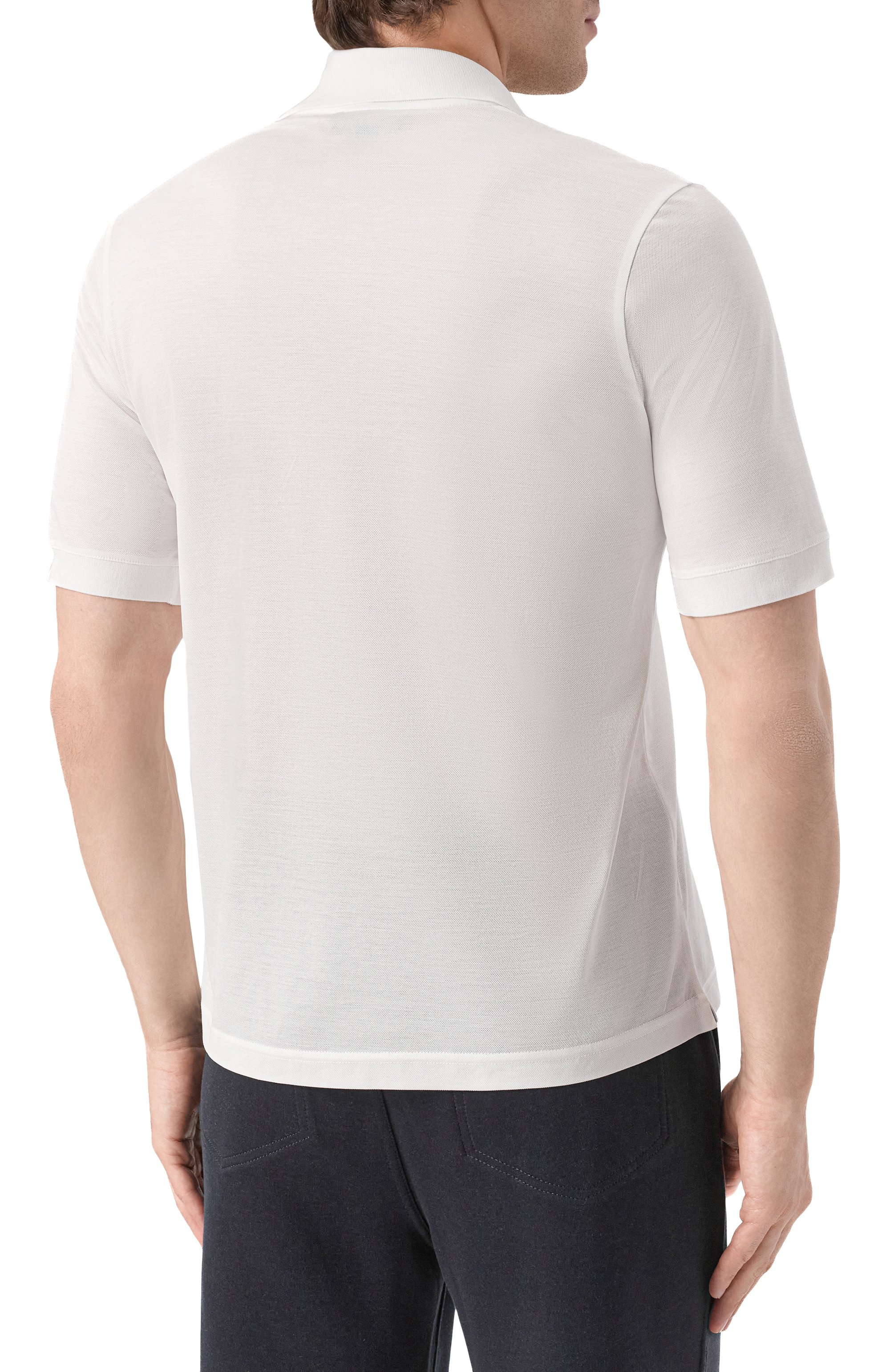 Хлопковое поло ZILLI, арт. KBP005M0100VZCR00, фото 4