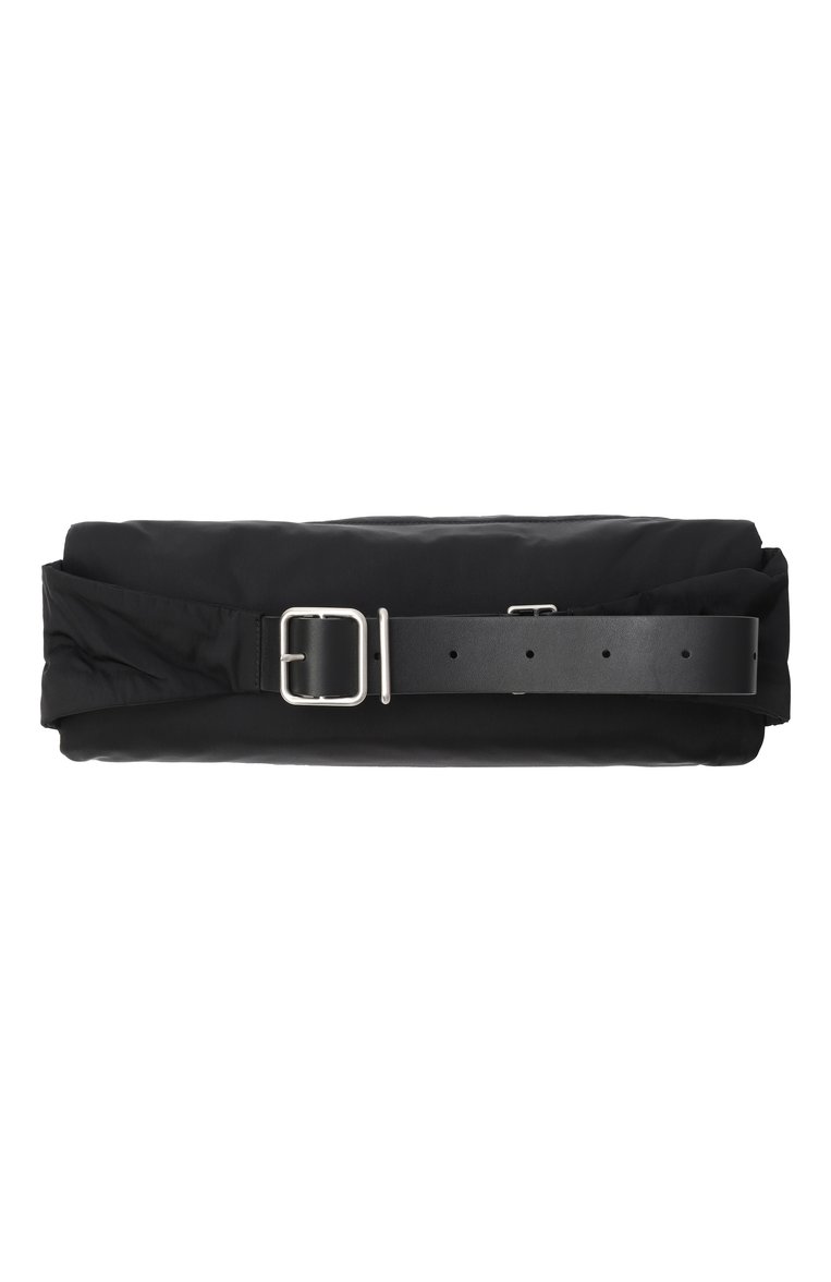 Мужская поясная сумка waist JIL SANDER черного цвета, арт. J26WB0012-P7311 | Фото 6 (Размер: large; Материал: �Текстиль; Автоматизация ТО: Проставлено; Автоматизация состава: Проставлено; Случай: Повседневный)