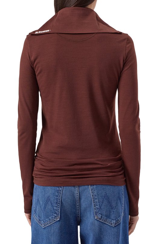 Пуловер Jil Sander J40GC0021-J70021 Бордовый  J40GC0021-J70021 Фото 4