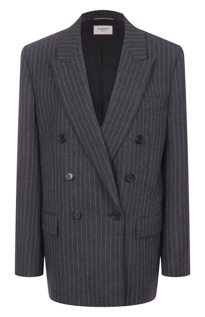 Женский шерстяной жакет SAINT LAURENT, арт. 843367/Y802W