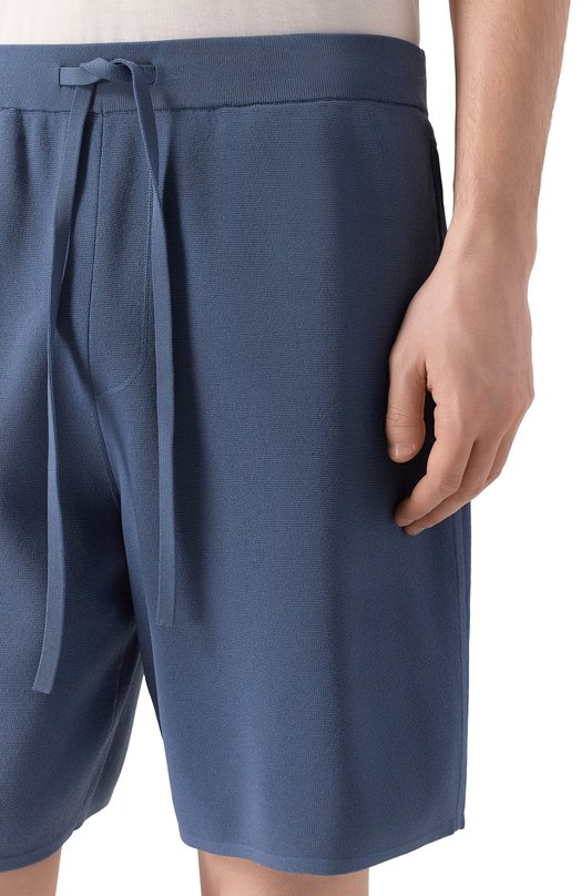 Шорты из вискозы 12 STOREEZ 136448 Синий  136448 Фото 5