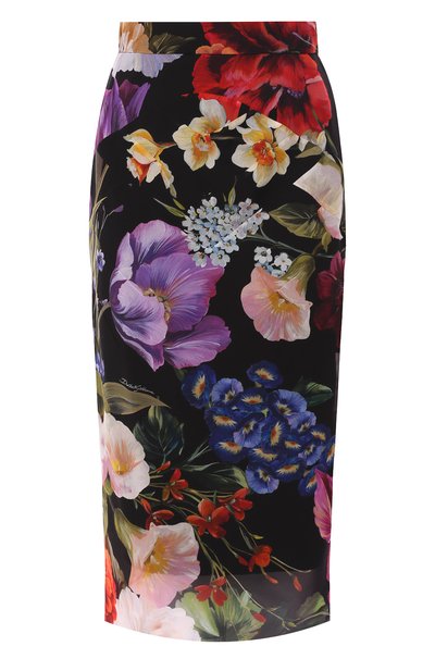 Женская шелковая юбка DOLCE & GABBANA, арт. F4BLKT/FSAYL