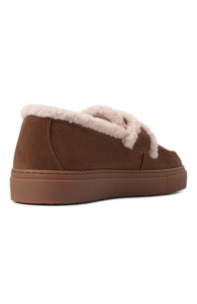 Замшевые лоферы shearling loafer INUIKII, арт. 1006.003.0021, фото 5