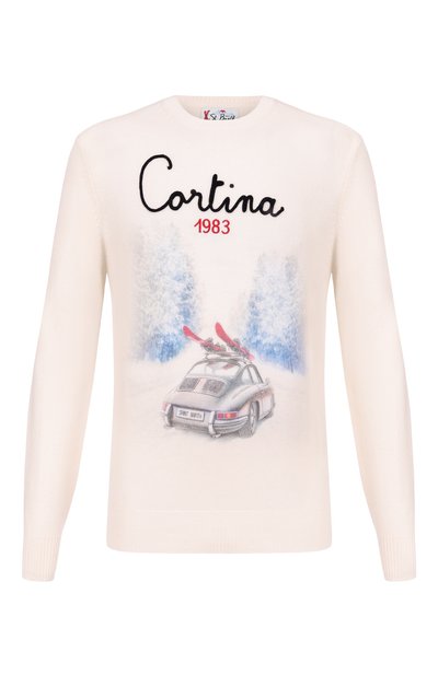 Мужской джемпер из шерсти и вискозы MC2 SAINT BARTH, арт. HER0022-00389I/HER0N PRINT