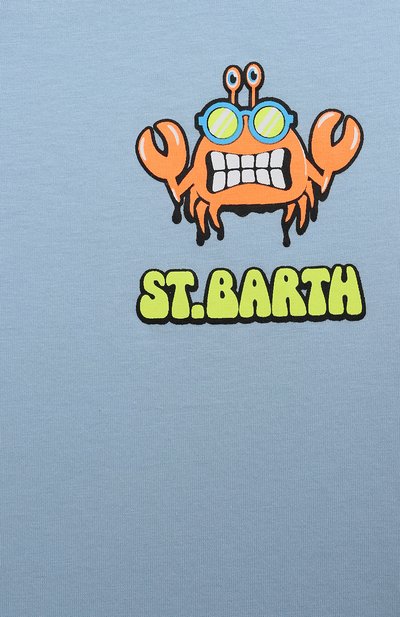 Хлопковая футболка MC2 SAINT BARTH, арт. STBK TSHIRT B0Y/TSH0001/02195F, фото 3