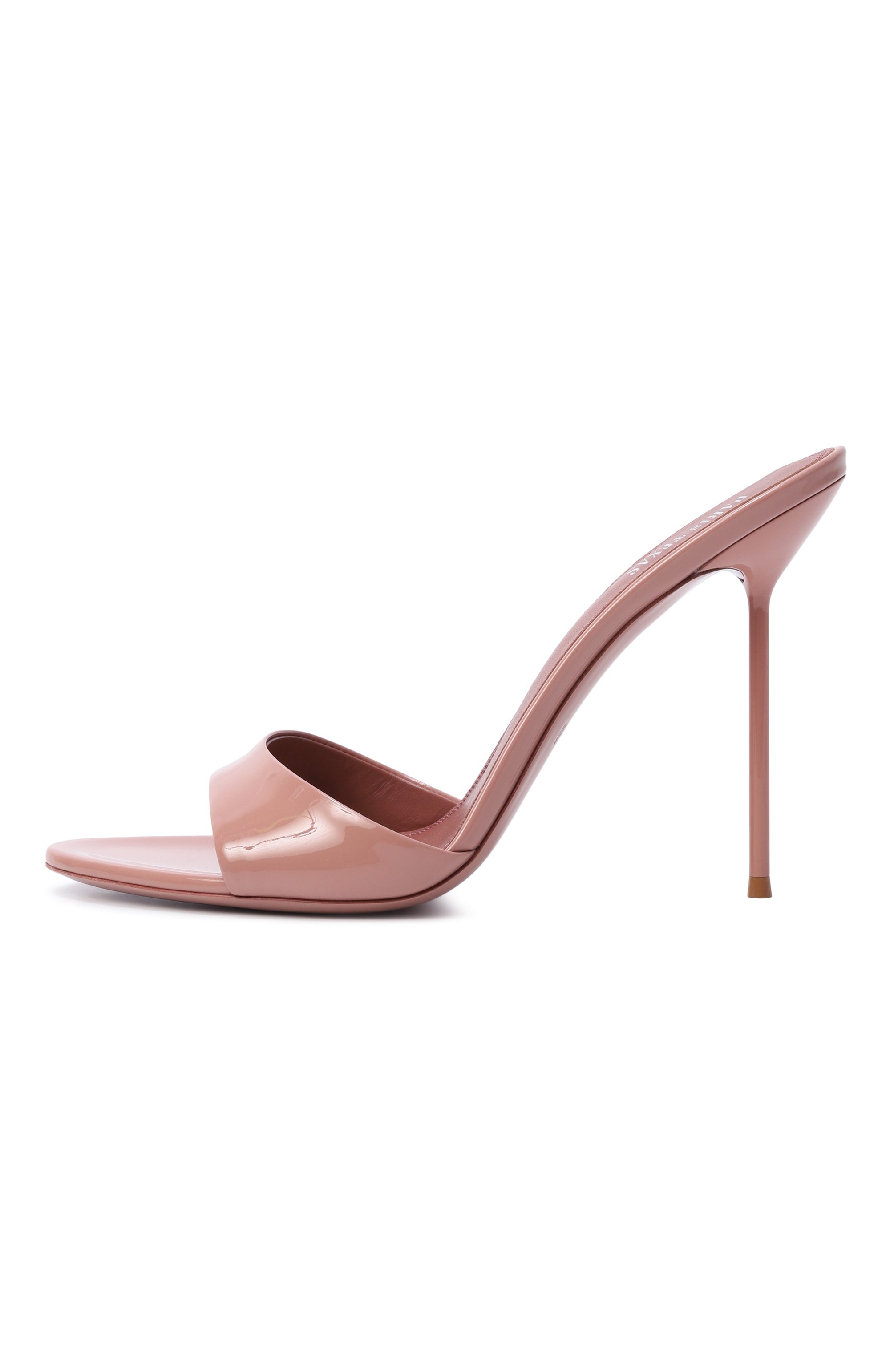 Лакированные мюли lidia 105 PARIS TEXAS темно-бежевого цвета по цене 78600 руб., арт. PX836/XVN01, фото 4 Лакированные мюли lidia 105 PARIS TEXAS, арт. PX836/XVN01, фото 4