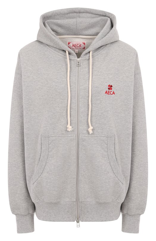Хлопковая толстовка AECA WHITE AWCMFWBDTSZSO001C0.GREY (S) Серый AWCMFWBDTSZSO001C0.GREY (S)