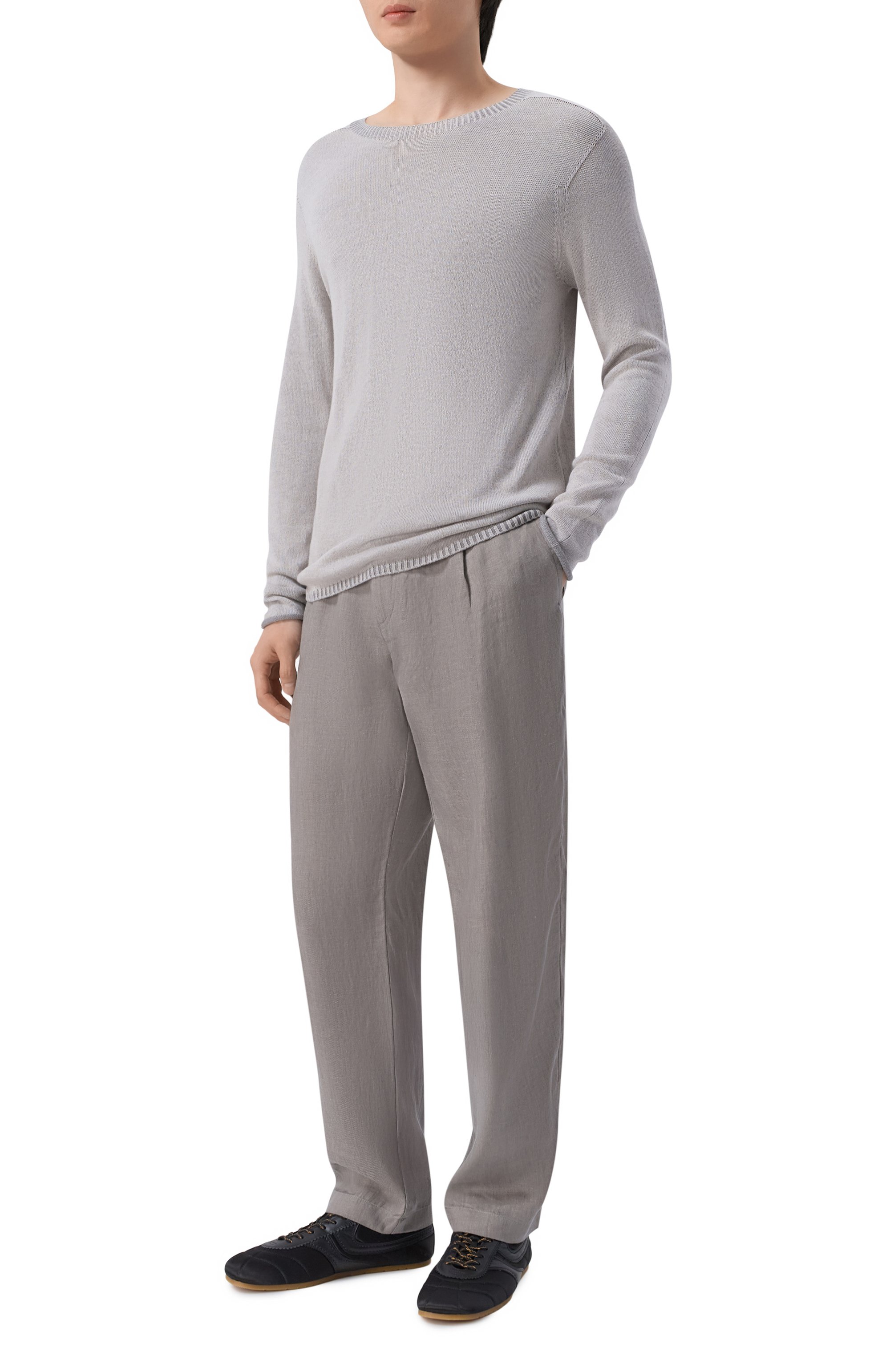 Льняные брюки HANNES ROETHER, арт. PA21DRE.6048, фото 2