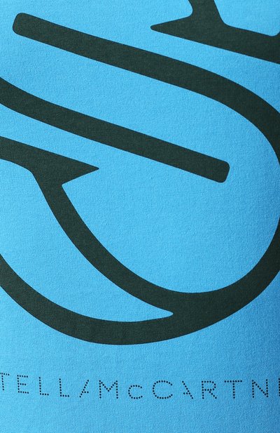 Хлопковая футболка STELLA MCCARTNEY, арт. 572483/SMP34, фото 5