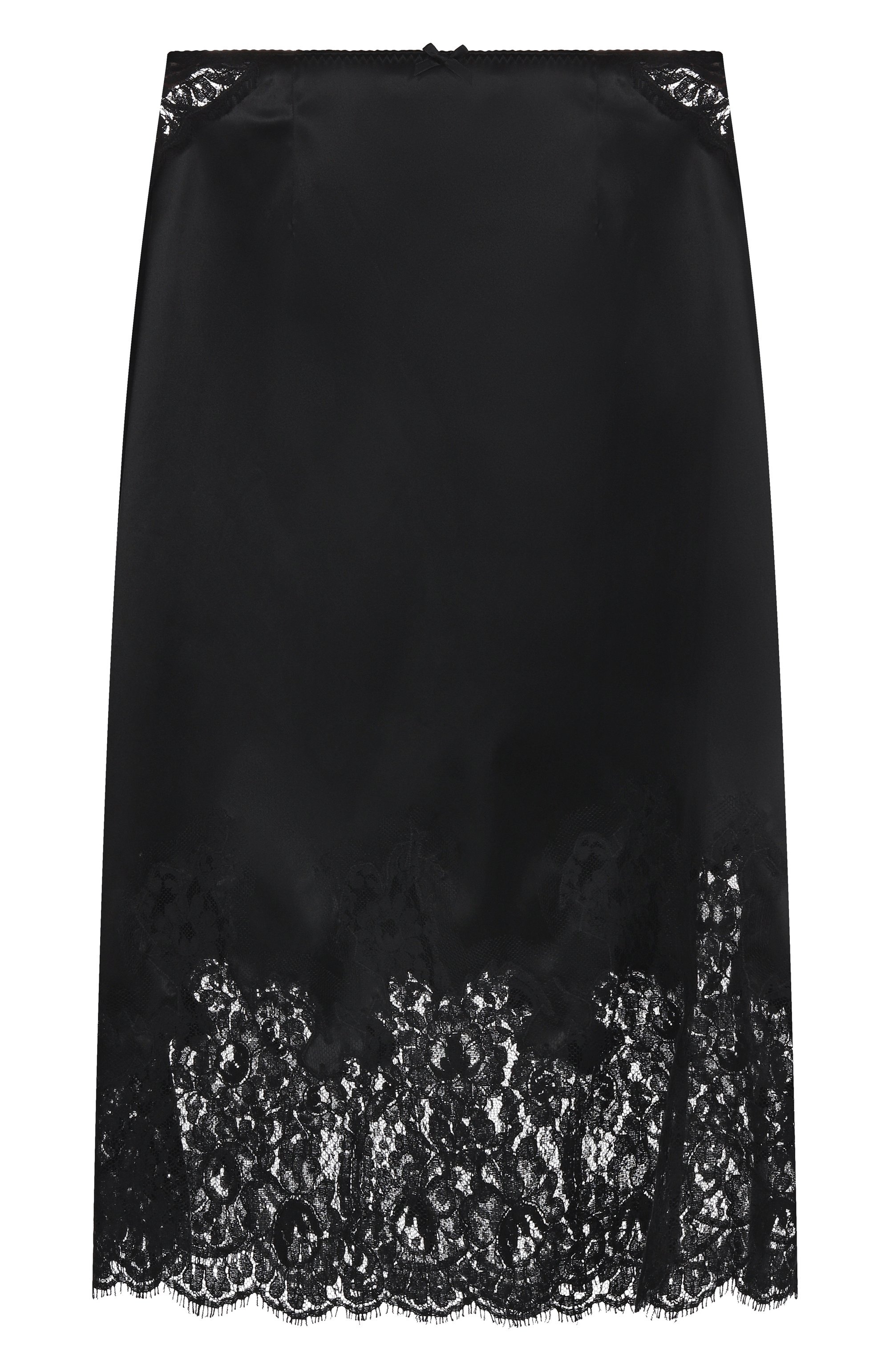 Атласная юбка DOLCE & GABBANA, арт. F4CF0T/FURAD, фото 1